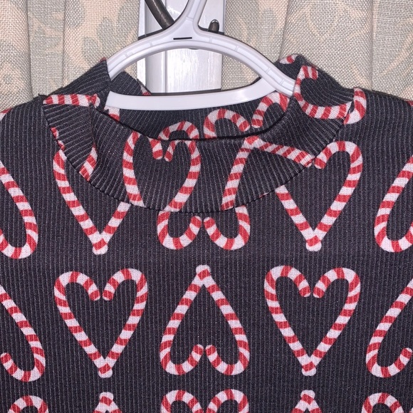 Ribbed Candy Cane Dress - Picture 7 of 11